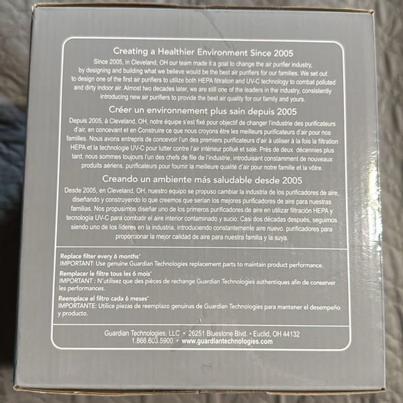 GermGuardian Filter M HEPA Pure Genuine Air Purifier Replacement Filter - Picture 4 of 7